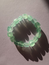 Load image into Gallery viewer, Green Fluorite Tumbled Bracelet