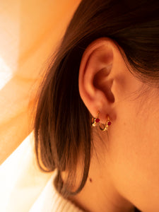 Marina Ruby Earring