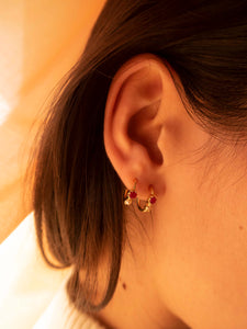 Marina Ruby Earring