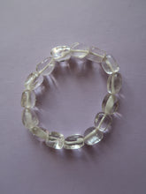Load image into Gallery viewer, Clear Quartz Tumbled Bracelet